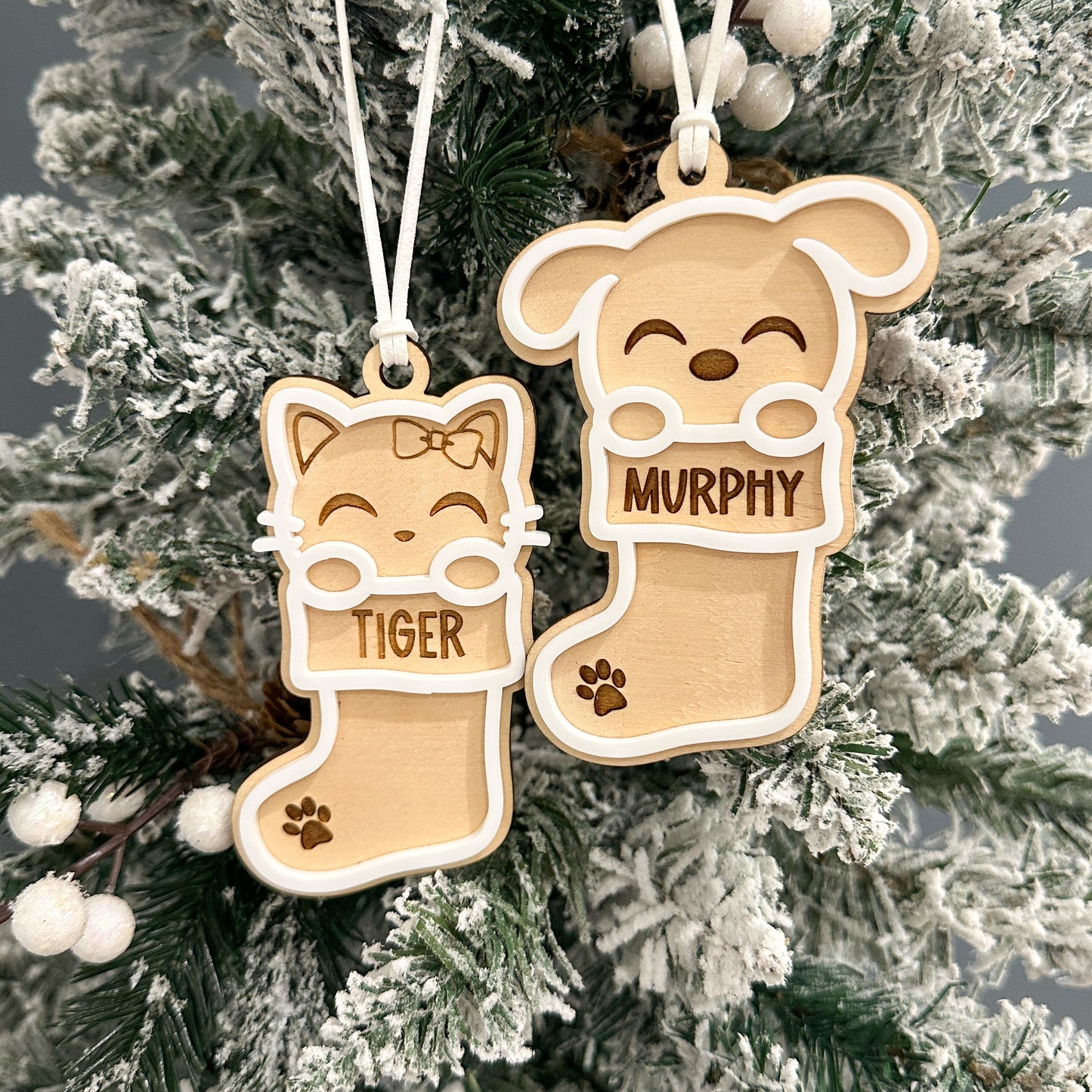 Personalised Pet Christmas Ornament