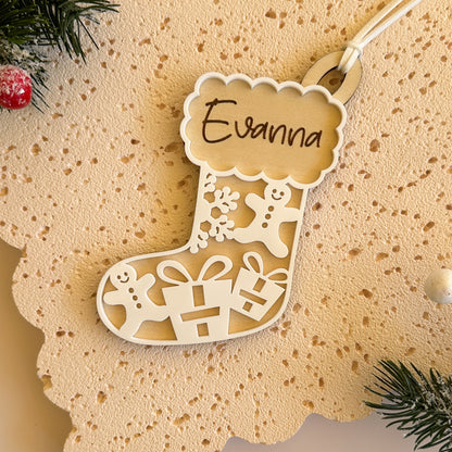 Personalised Christmas Ornament Stocking