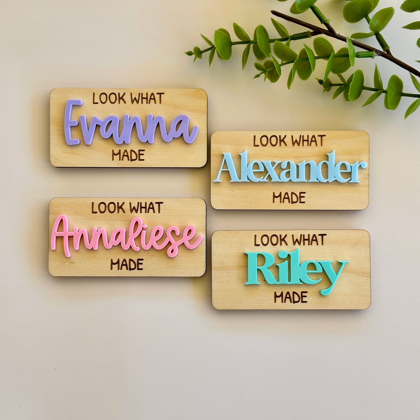 Artwork Display Magnets | Personalised Kids Fridge Magnets