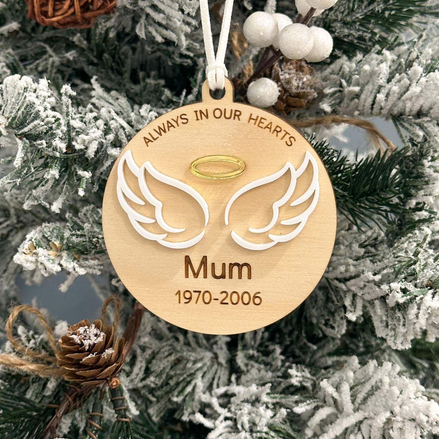 Memorial Christmas Ornament