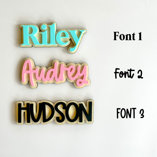 First Day of School Sign- Interchangeable Additional Names