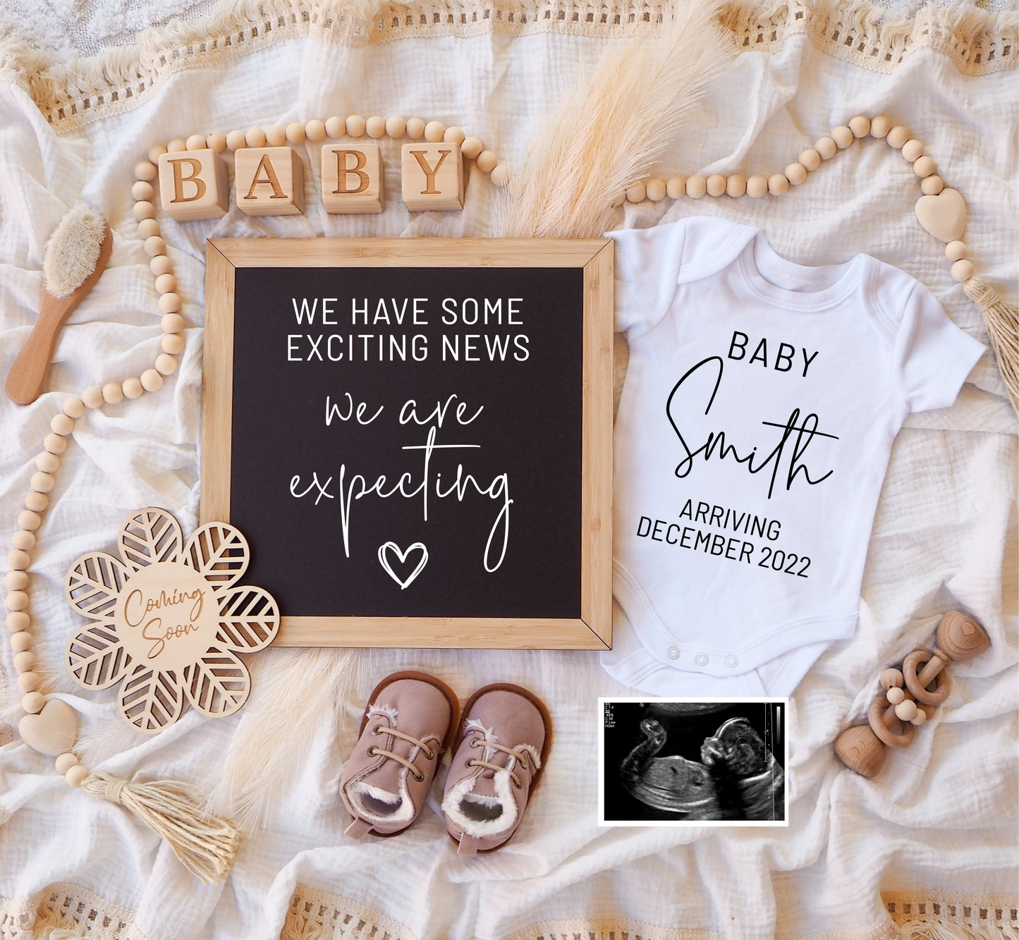 DIGITAL Pregnancy Announcement | Social Media Announcement 17 – Be ...