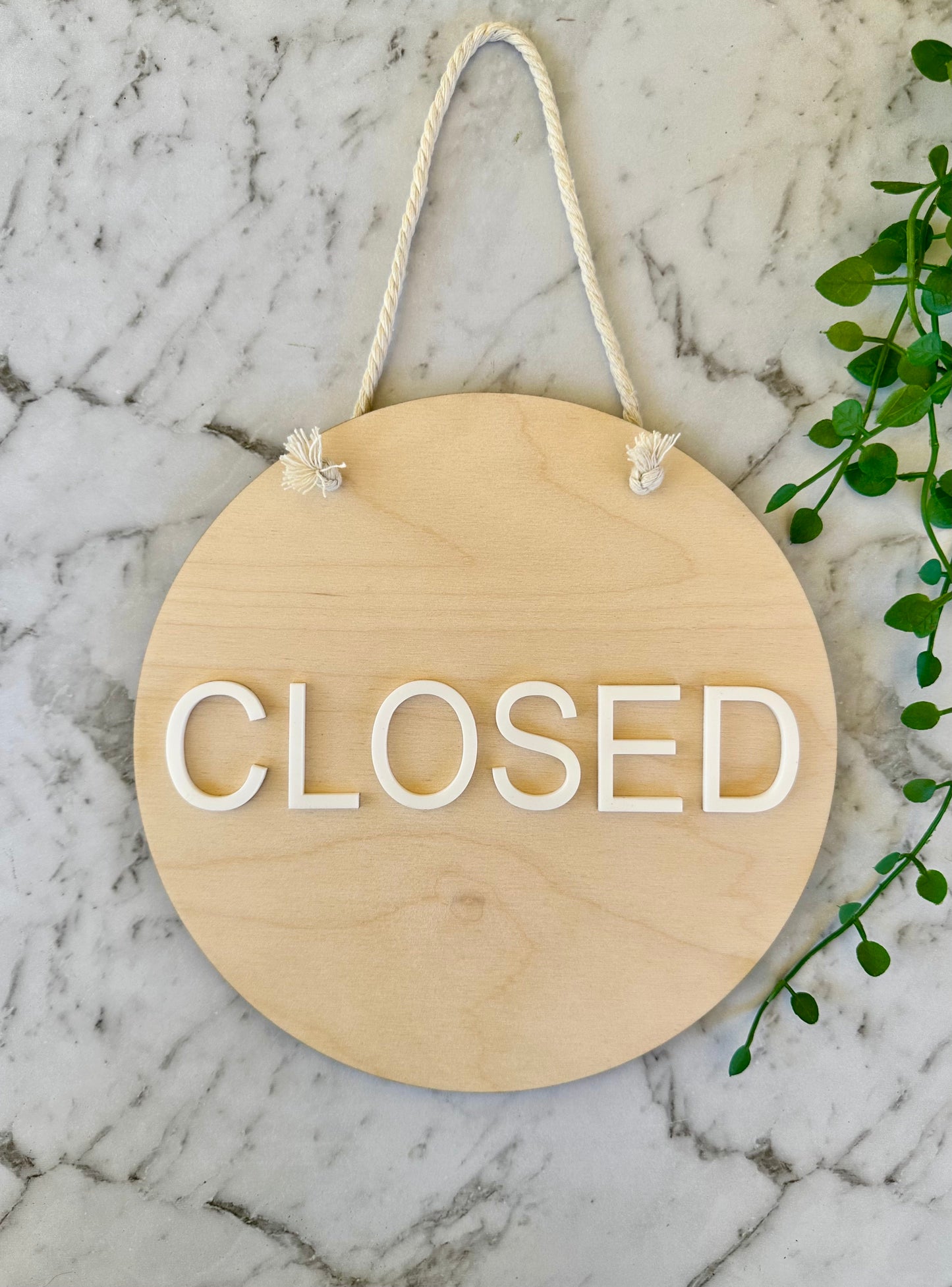 Open Closed Sign | Shop Sign | Double sided Acrylic Sign | Business Sign